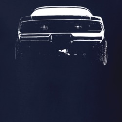 1979 Camaro Rear View Navy T Shirt