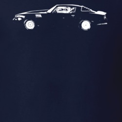 1979 Camaro Side View Navy T Shirt