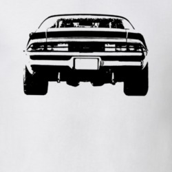 1980 Camaro Rear View White T Shirt