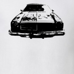 1974 Chevelle Grill View White T Shirt