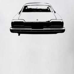 1974 Chevelle Rear  View White T Shirt