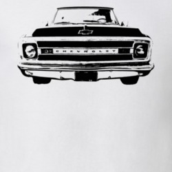1969 K10 Apache Pickup Truck Grill View White T Shirt
