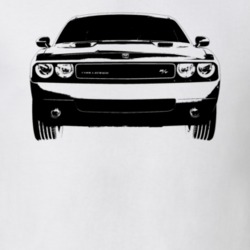 2008 Challenger Grill View White T Shirt