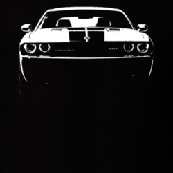 2011 Challenger Grill View Black T Shirt
