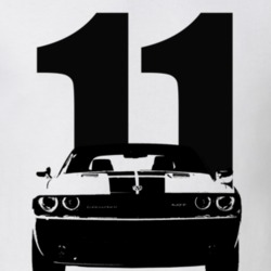 2011 Challenger Grill View With Year White T Shirt