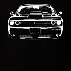 2017 Challenger Grill View Black T Shirt