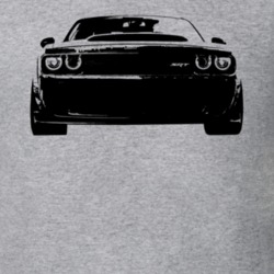 2018 Challenger Grill View Heather Grey T Shirt