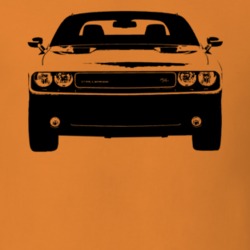 2013 Challenger Grill View Bright Orange T Shirt