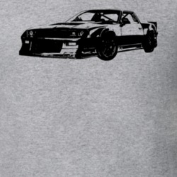 1992 Camaro Three Quarter View Heather Grey T Shirt