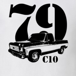 1979 C10 Pickup Truck With Year And Model Name White T Shirt