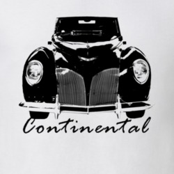 1939 Continental Grill View With Model Name White T Shirt