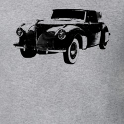 1939 Continental Three Quarter View Heather Grey T Shirt