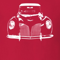 1941 Continental Grill View Red T Shirt