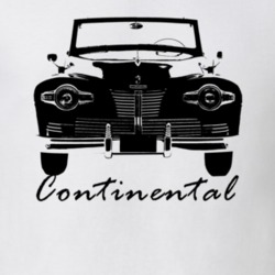 1942 Continental Grill View With Model Name White T Shirt