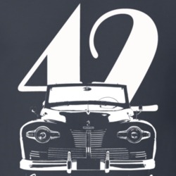 1942 Continental Zephyr Grill View With Year And Model Name Charcoal G