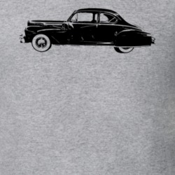 1946 Continental Side View Heather Grey T Shirt