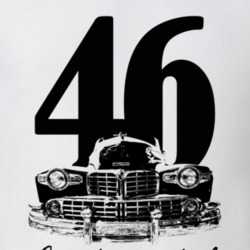 1946 Continenal Grill View With Year And Model Name White T Shirt