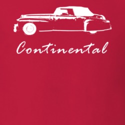 194 Continental Side View With Model Name Red T Shirt