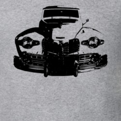 1947 Continental Grill View Heather Grey T Shirt