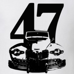 1947 Continental Grill View With Year White T Shirt