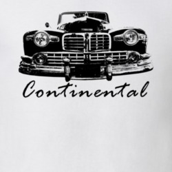 1948 Continental Grill View With Model Name White T Shirt