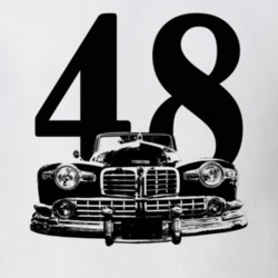 1948 Continental Grill View With Year White T Shirt