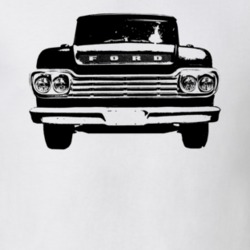 1959 F100 Grill View White T Shirt