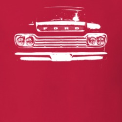 1960 F100 Grill View Red T Shirt
