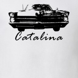 1965 Catalina Grill View With Model Name White T Shirt