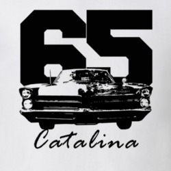 1965 Catalina Grill View With Year And Model Name White T Shirt