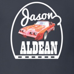 Jason Aldean 1979 Trans Am White Text Dark Color T Shirt