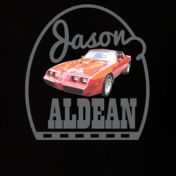 Jason Aldean 1979 Trans Am Grey Text T Shirt