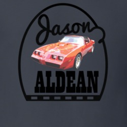 Jason Aldean 1979 Trans Am Black Text T Shirt