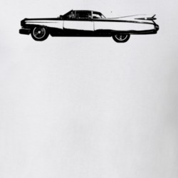1959 Eldorado Side View White T Shirt