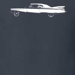 1959 Eldorado Side View Charcoal Grey T Shirt