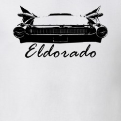 1959 Eldorado Barritz Rear View With Model Name White T Shirt
