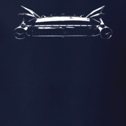 1959 Eldorado Barritz Rear View Navy Blue T Shirt