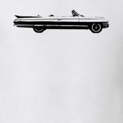 1961 Eldorado Side View White T Shirt