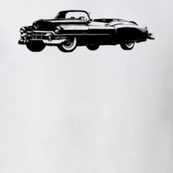 1952 Eldorado Side View White T Shirt