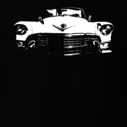1955 Eldorado Grill View Black T Shirt