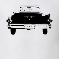 1956 Eldorado Rear View White T Shirt