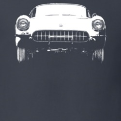 1953 Corvette Grill View Dark Color T Shirt