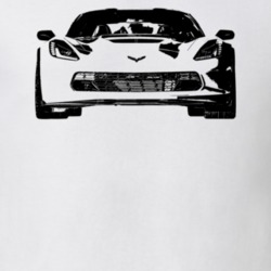2015 Corvette Grill View Light Color T Shirt