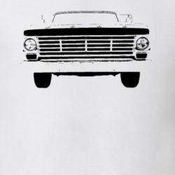 1967 F100 Pickup Truck Grill View White T Shirt