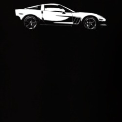 2011 Corvette Side View Dark Color T Shirt