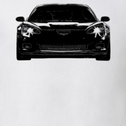 2007 Corvette Grill View Light Color T Shirt