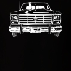 1982 F100 Grill View Dark Color T Shirt
