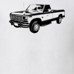 1982 F150 Three Quarter View Light Color T Shirt