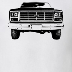 1985 F150 Grill View Light Color T Shirt