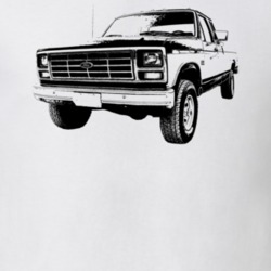 1986 F150 Three Quarter View Light Color T Shirt
